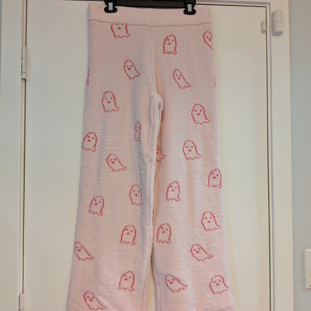 cupcakes & cashmere Pink Ghost Pajama Pants Small Brand New with Tags